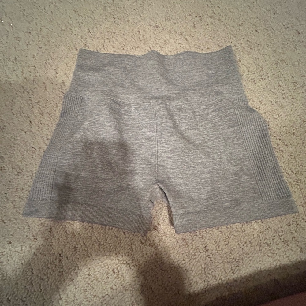 Women Grey biker shorts